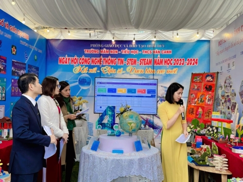 Ngày hội VHTT - CNTT - STEM - STEAM do PGDĐT huyện Hoài Đức tổ chức