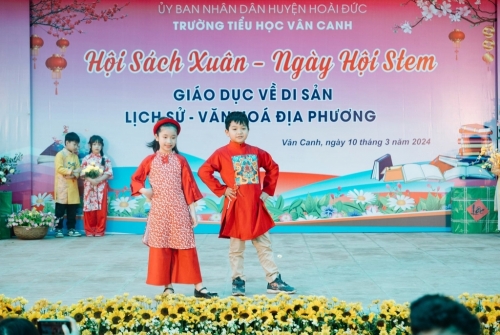 VanCanh\'s Nextop Model từ các model nhí của trường Tiểu học Vân Canh 2024