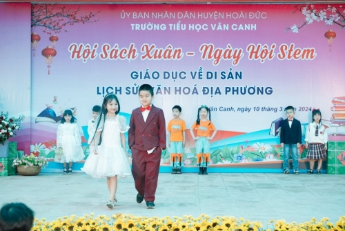 VanCanh\'s Nextop Model từ các model nhí của trường Tiểu học Vân Canh 2024