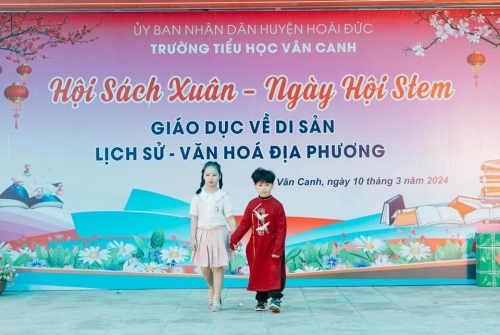VanCanh\'s Nextop Model từ các model nhí của trường Tiểu học Vân Canh 2024