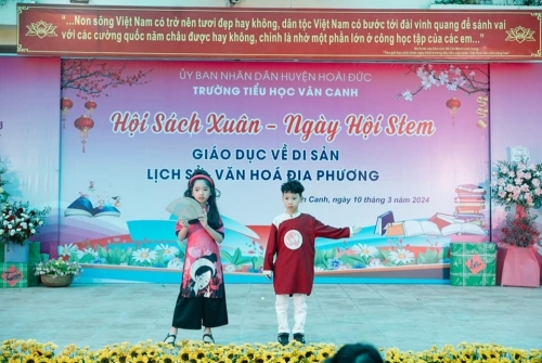 VanCanh\'s Nextop Model từ các model nhí của trường Tiểu học Vân Canh 2024