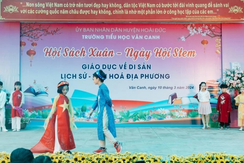 VanCanh\'s Nextop Model từ các model nhí của trường Tiểu học Vân Canh 2024