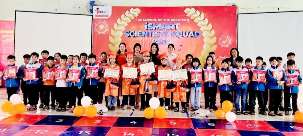 Ismarters trường Tiểu học Vân Canh tranh tài - giải đấu Scientists Squad 2024