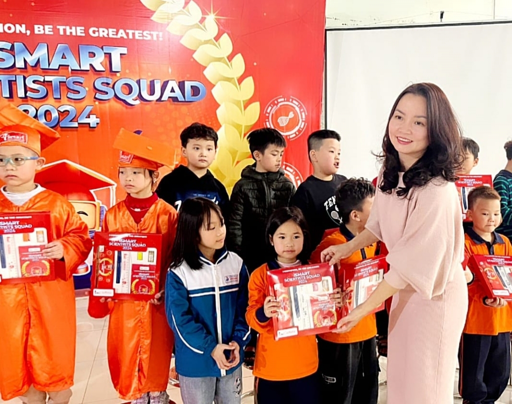 Ismarters trường Tiểu học Vân Canh tranh tài - giải đấu Scientists Squad 2024