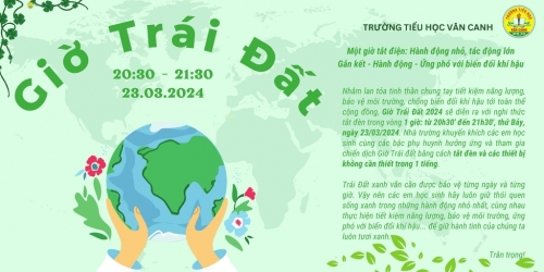 Liên đội trường Tiểu học Vân Canh tổ chức kết nạp Đội viên mới