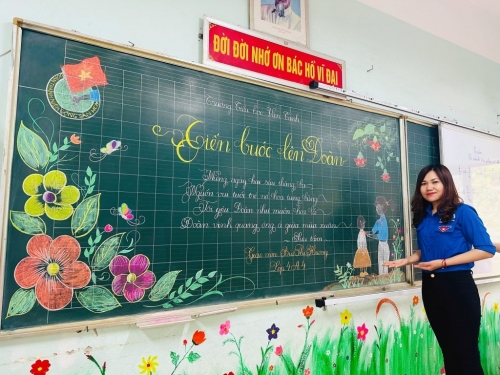 Chi đoàn trường với hội thi \