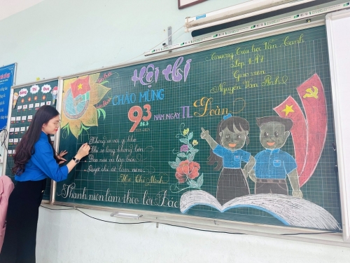 Chi đoàn trường với hội thi \