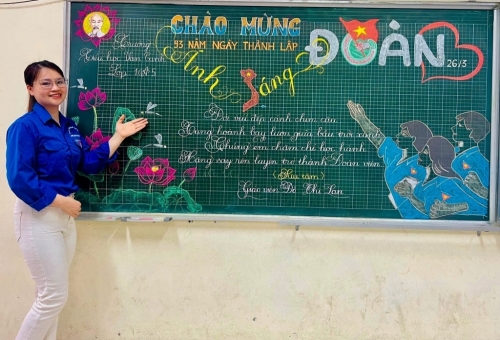 Chi đoàn trường với hội thi \