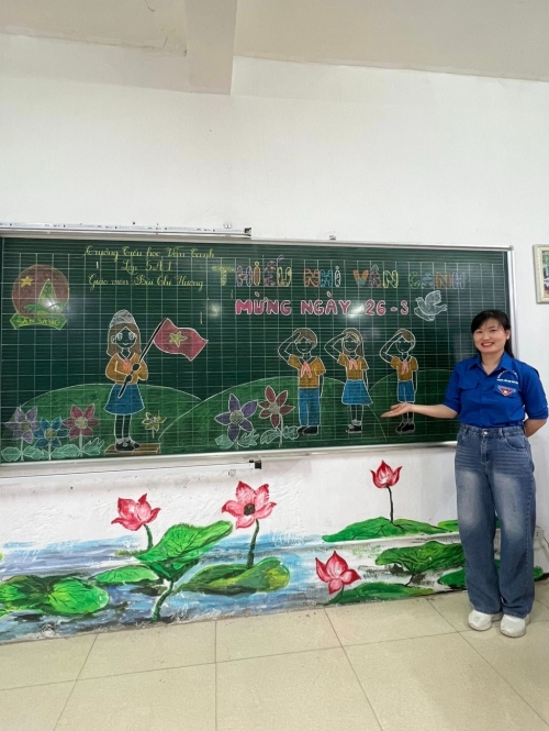 Chi đoàn trường với hội thi \
