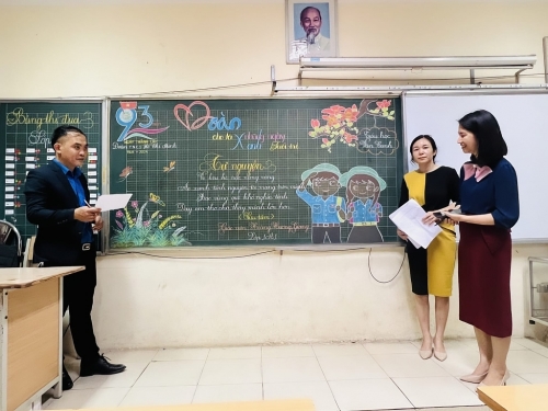 Chi đoàn trường với hội thi \