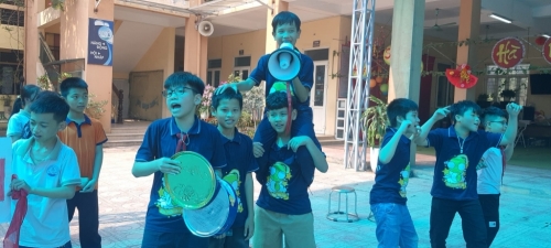 Ngày hội thiếu nhi vui khỏe trường Tiểu học Vân Canh.