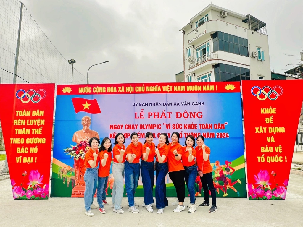 Hưởng ứng ngày chạy Olympic