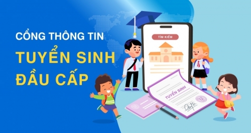 Thông báo về việc thử nghiệm triển khai tuyển sinh trực tuyến năm học 2024 – 2025