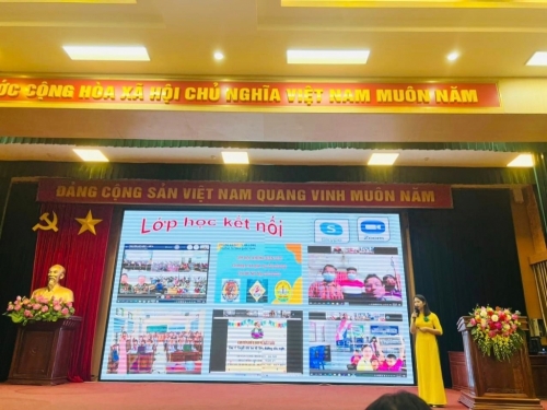 Cô giáo Tạ Thị Vui đạt giải Nhất chung khảo giải thưởng \