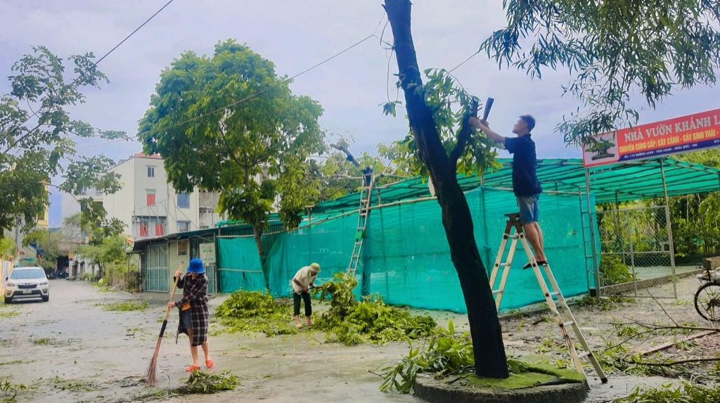 Trường Tiểu Học Vân Canh sẵn sàng đón Học Sinh trở lại sau bão Yagi