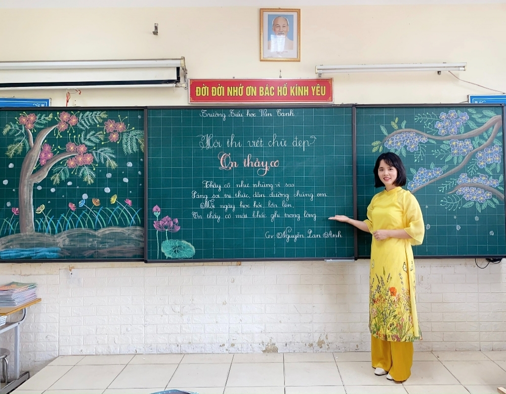 Hội thi "Viết chữ đẹp" năm học 2024 - 2025