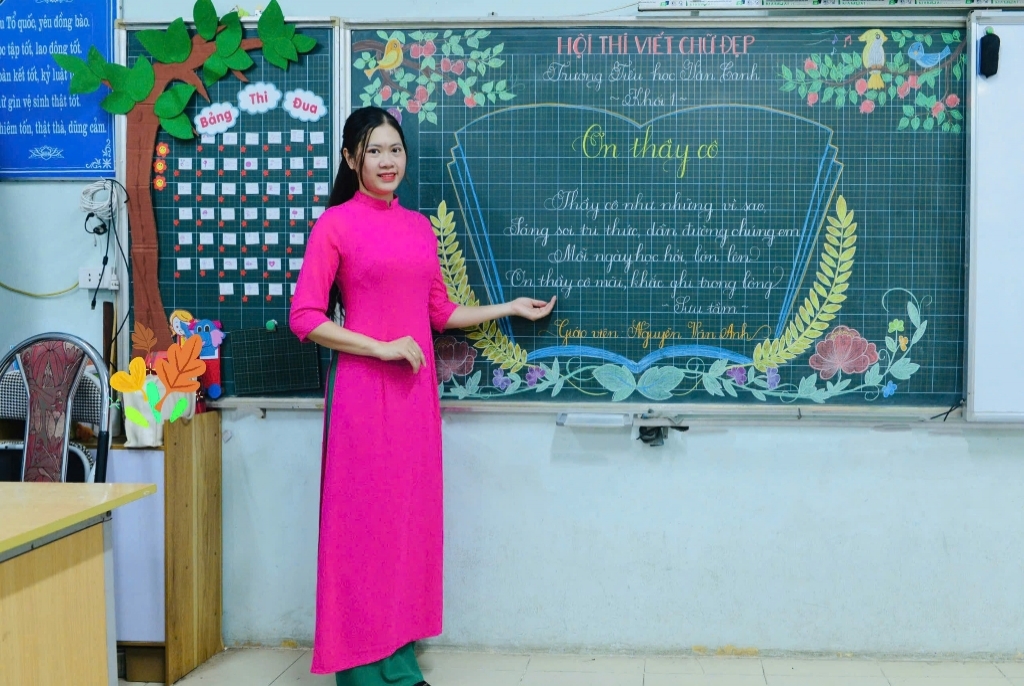 Hội thi "Viết chữ đẹp" năm học 2024 - 2025