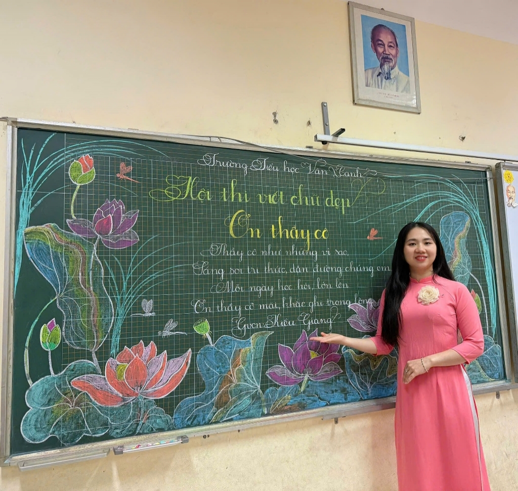 Hội thi "Viết chữ đẹp" năm học 2024 - 2025