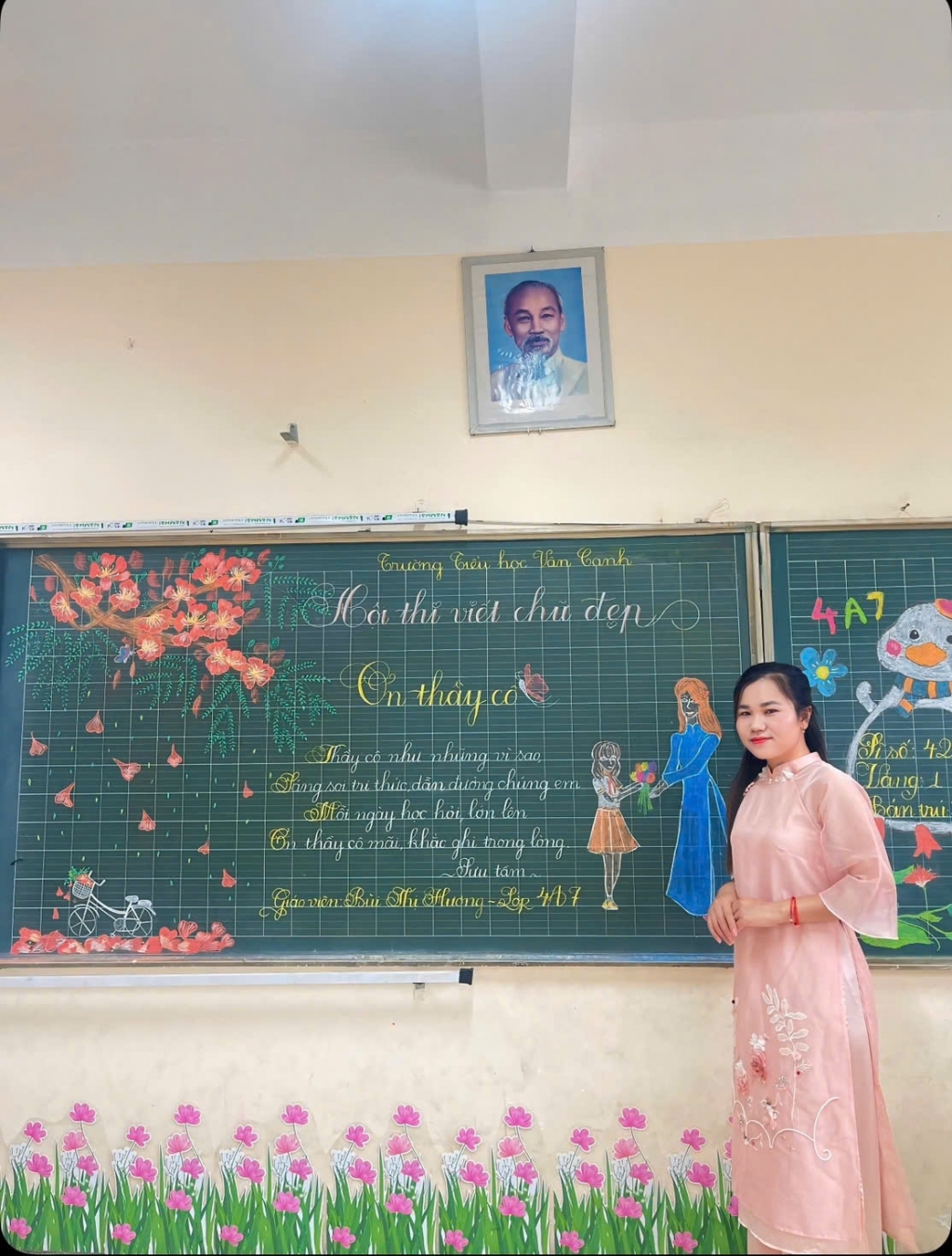 Hội thi "Viết chữ đẹp" năm học 2024 - 2025