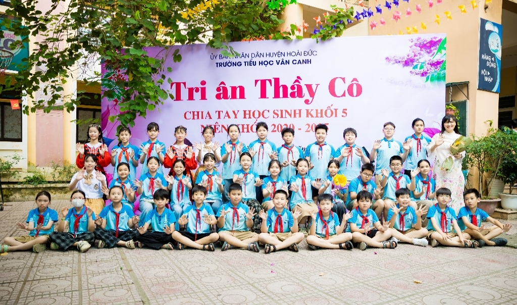 Lời chia tay học sinh lớp 5, niên khóa 2020 - 2025