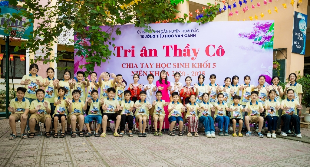 Lời chia tay học sinh lớp 5, niên khóa 2020 - 2025