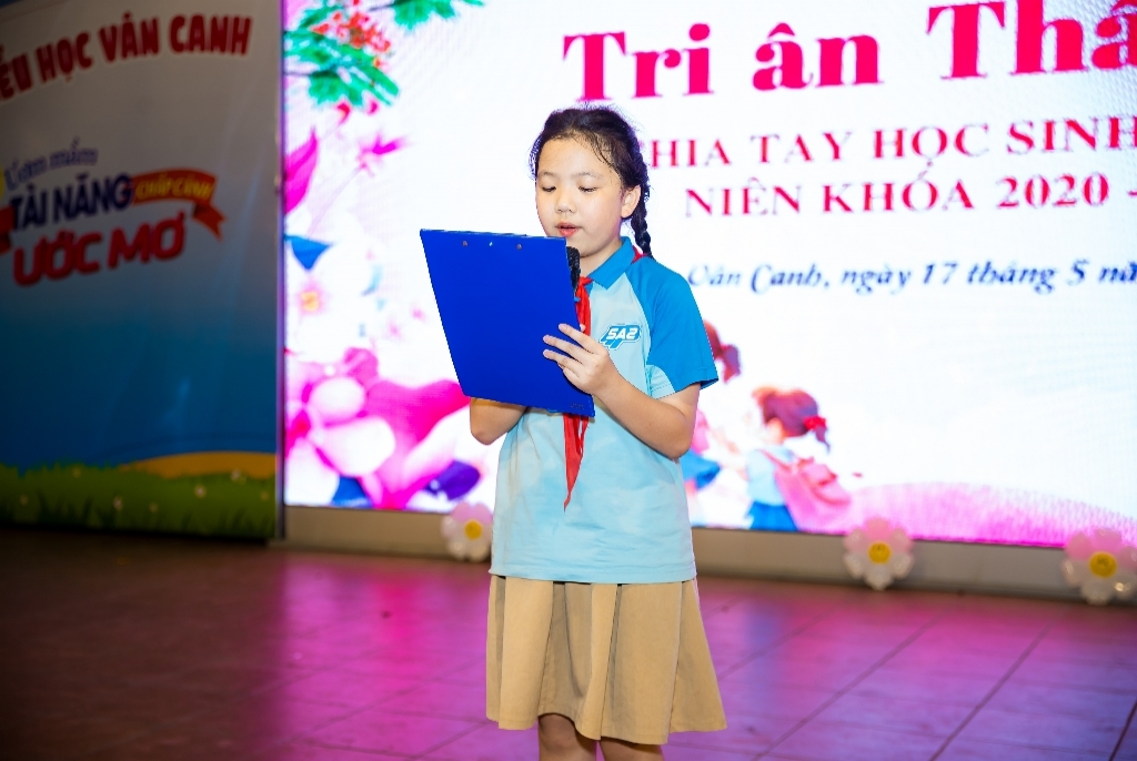 Lời chia tay học sinh lớp 5, niên khóa 2020 - 2025