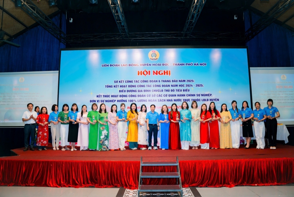 Công đoàn trường Tiểu học Vân Canh và những thành tích trước khi kết thúc hoạt động công đoàn cơ sở
