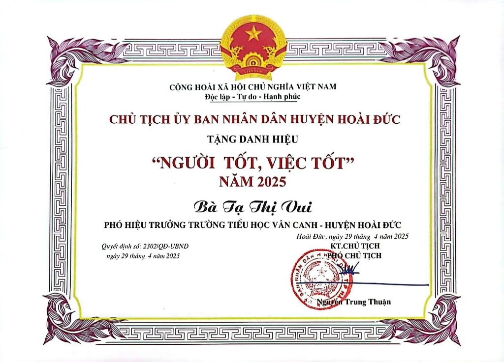 Dấu ấn phong trào thi đua "Người tốt - Việc tốt" năm 2025