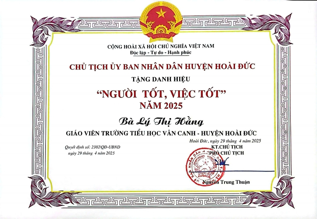Dấu ấn phong trào thi đua "Người tốt - Việc tốt" năm 2025