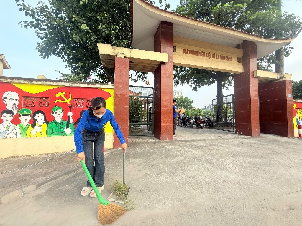 Ngày thứ Bảy xanh - Hoạt động ý nghĩa hướng tới kỉ niệm 78 năm ngày Thương binh - Liệt sĩ 27/7