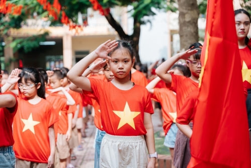 Rực rỡ màu cờ chào mừng 80 năm Quốc khánh nước CHXHCN Việt Nam (02/9/1945-02/9/2025)