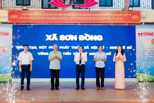 Lễ phát động Tuần lễ hưởng ứng học tập suốt đời năm 2025, xã Sơn Đồng