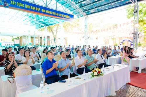 Lễ phát động Tuần lễ hưởng ứng học tập suốt đời năm 2025, xã Sơn Đồng