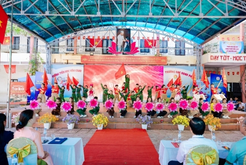 Lễ phát động Tuần lễ hưởng ứng học tập suốt đời năm 2025, xã Sơn Đồng