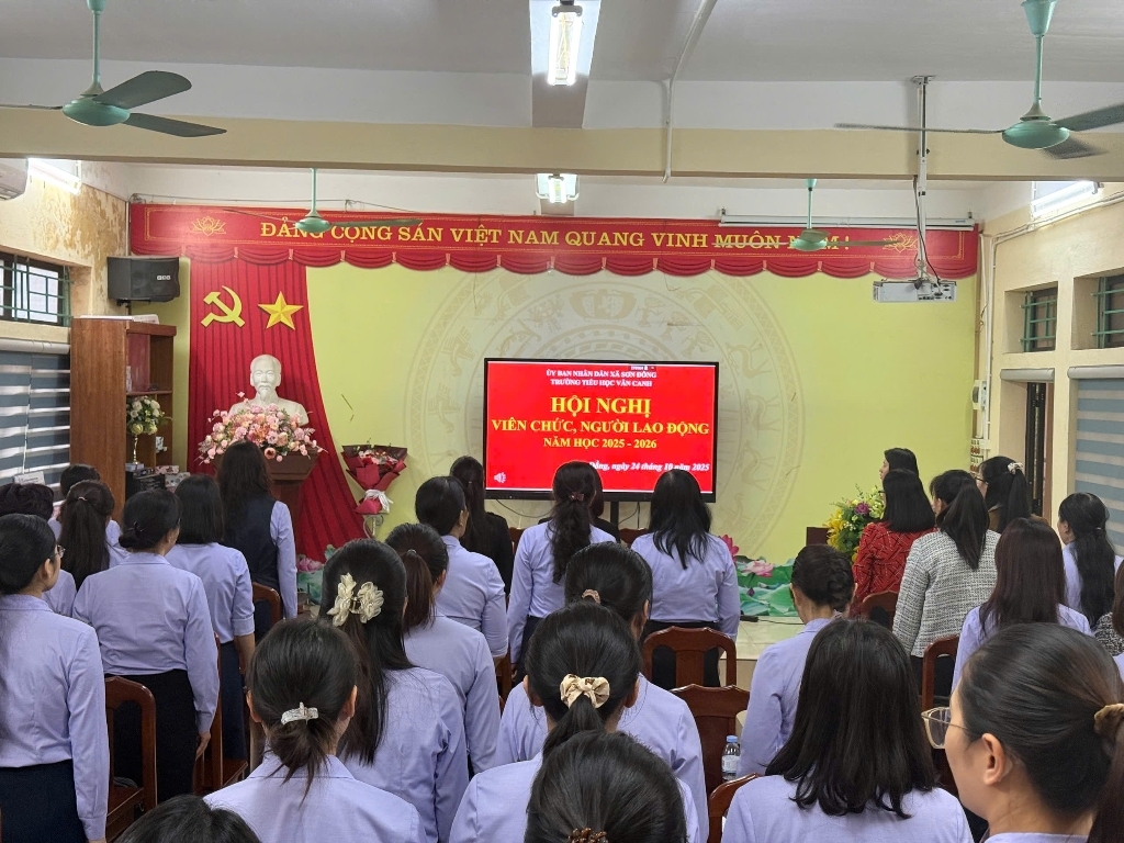 Hội nghị viên chức, người lao động năm học 2025-2026