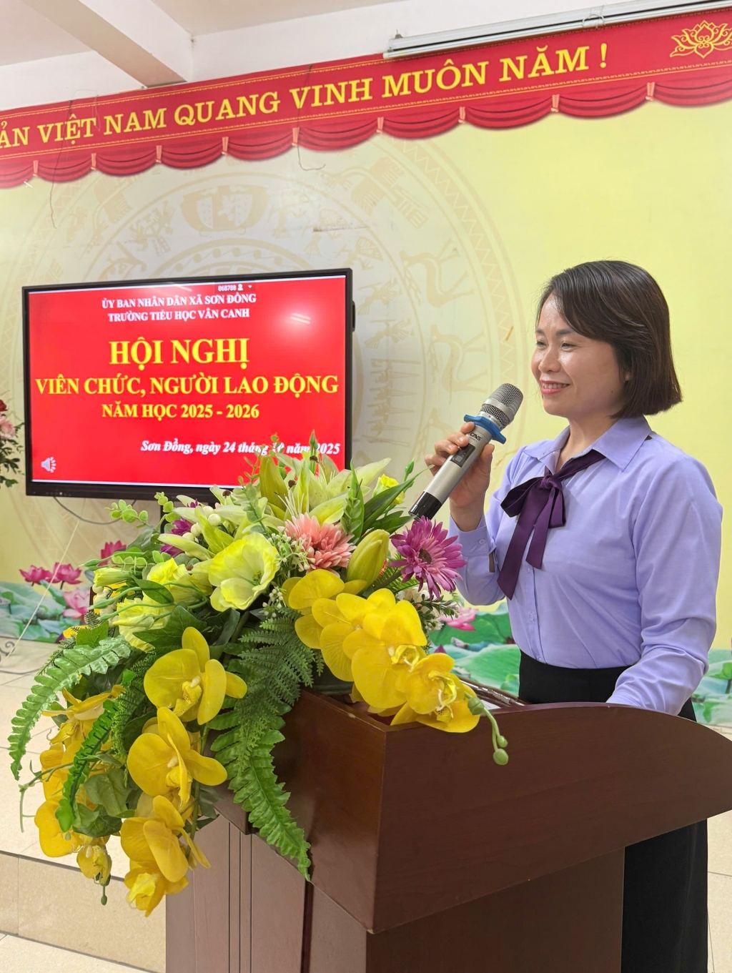 Hội nghị viên chức, người lao động năm học 2025-2026
