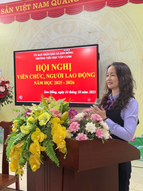 Hội nghị viên chức, người lao động năm học 2025-2026