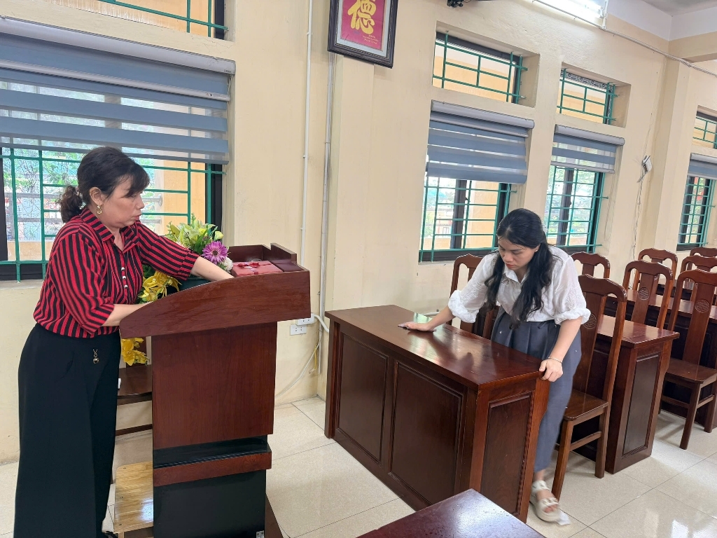 Trường Tiểu học ân Canh với phong trào Sáng - Xanh - Sạch - Đẹp