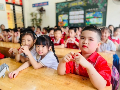 Chào đón các thiên thần nhỏ của trường Mầm non Vân Canh A, B đến thăm quan, trải nghiệm