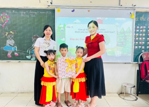Chào đón các thiên thần nhỏ của trường Mầm non Vân Canh A, B đến thăm quan, trải nghiệm