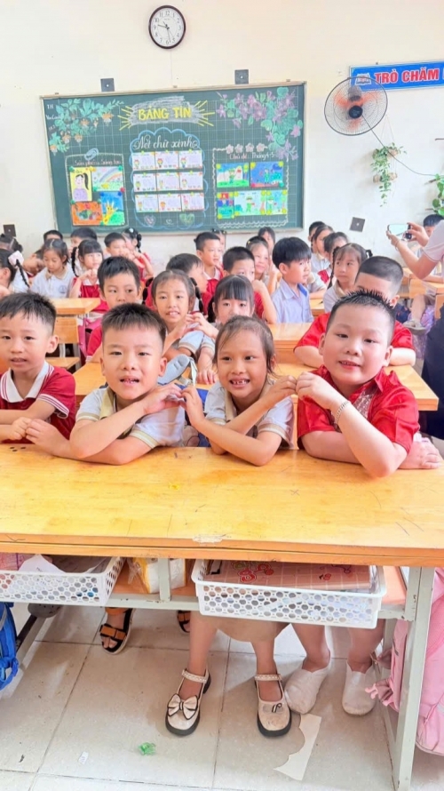 Chào đón các thiên thần nhỏ của trường Mầm non Vân Canh A, B đến thăm quan, trải nghiệm