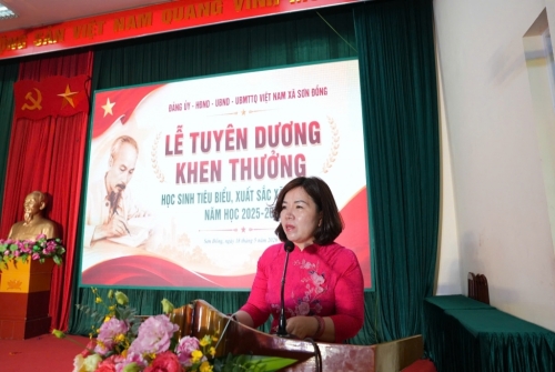 Tự hào những học sinh tiêu biểu của trường Tiểu học Vân Canh