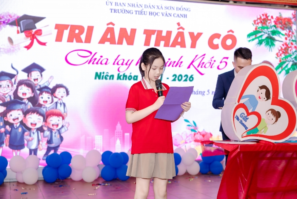 Chia tay học sinh lớp 5, niên khóa 2021-2026