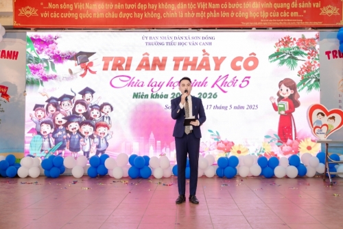 Chia tay học sinh lớp 5, niên khóa 2021-2026