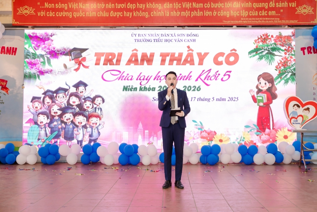 Chia tay học sinh lớp 5, niên khóa 2021-2026