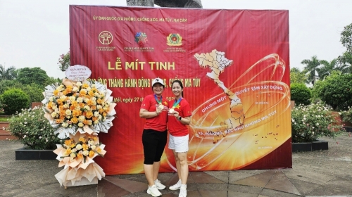 Tiểu học Vân Canh - Chung một quyết tâm xây dựng xã, phường, đặc khu không ma túy