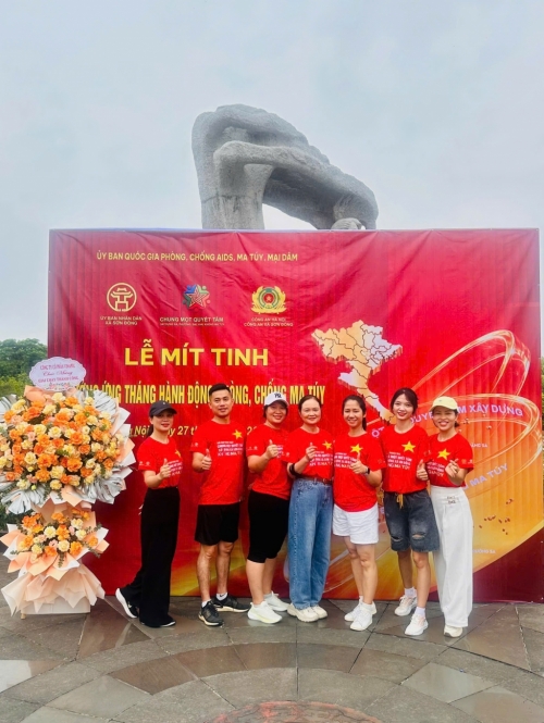 Tiểu học Vân Canh - Chung một quyết tâm xây dựng xã, phường, đặc khu không ma túy