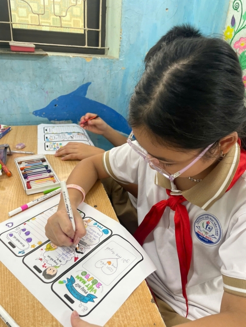 Ngày 20-10: Tri ân và tôn vinh phụ nữ Việt Nam của cô trò lớp 4A3 Trường Tiểu học Vân Canh