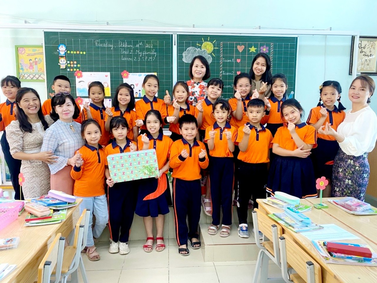 Trường Tiểu học Vân Canh tổ chức chuyên đề Tiếng Anh lớp 3