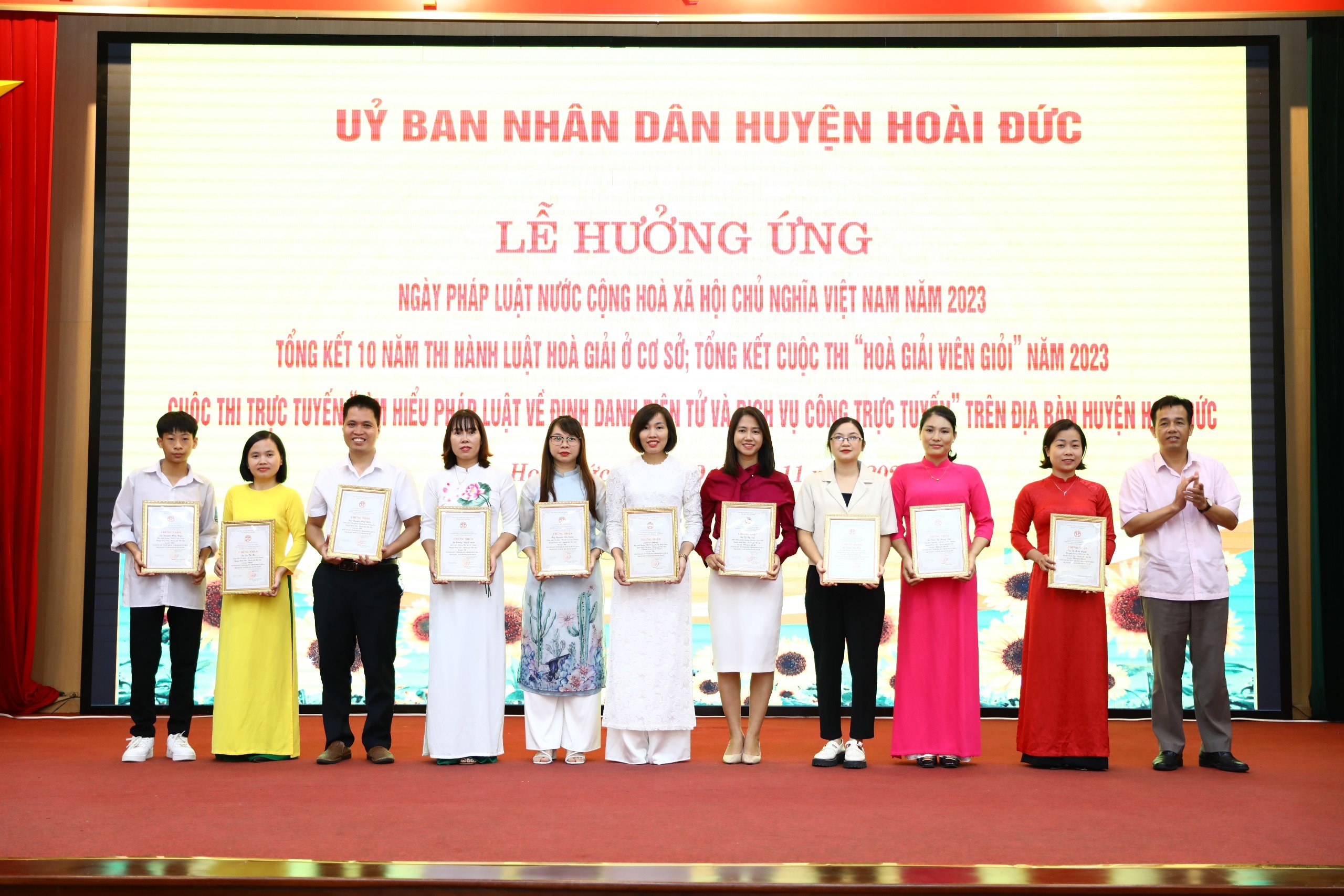 Hưởng ứng ngày Pháp luật nước Cộng hòa xã hội chủ nghĩa Việt Nam 2023